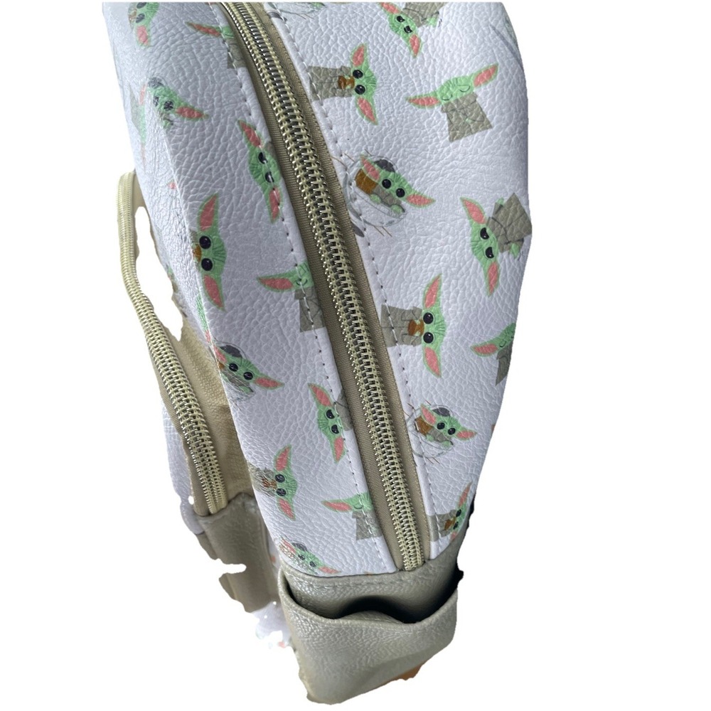 NEW, Disney Star Wars Mandalorian Baby Yoda Mini Backpack Dani Nicole NWT - Picture 6 of 8